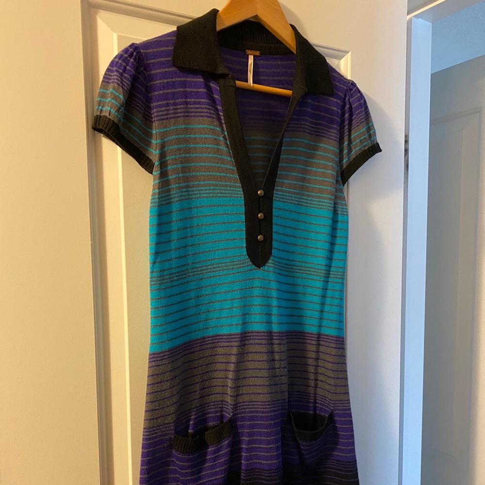 Free people short sleeved tunic.